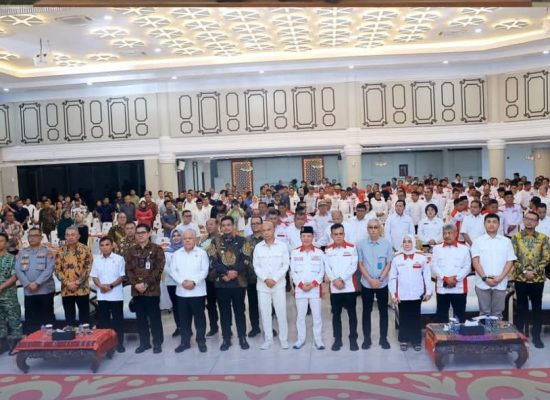 Kajari Labuhanbatu Hadiri Optimalisasi Program Jaga Desa dan Pengukuhan ABPEDNAS Sumut