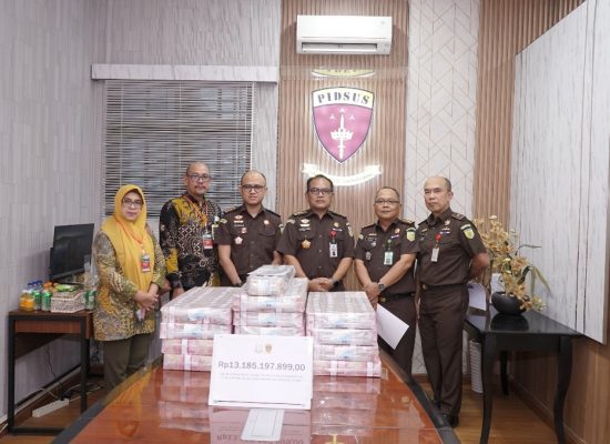 Kejati Sumut Terima Pengembalian Kerugian Negara Rp13,18 Miliar dari Hutama Karya Terkait Kasus KSPN Danau Toba