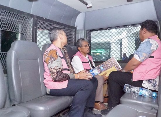 Kejati Sumut Tahan Tiga Tersangka Korupsi PNBP Jasa Kepelabuhanan dan Kenavigasian Pelabuhan Belawan