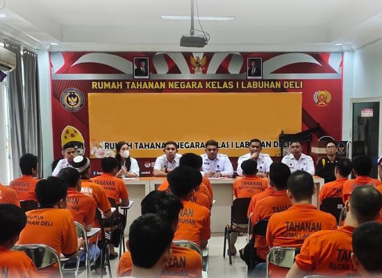 Rutan Kelas I Labuhan Deli Gelar Sidang TPP, Evaluasi Warga Binaan untuk Program Integrasi