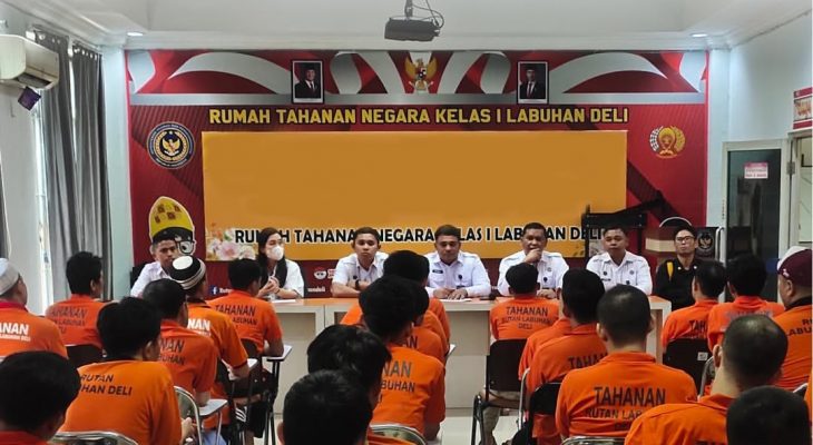 Rutan Kelas I Labuhan Deli Gelar Sidang TPP, Evaluasi Warga Binaan untuk Program Integrasi