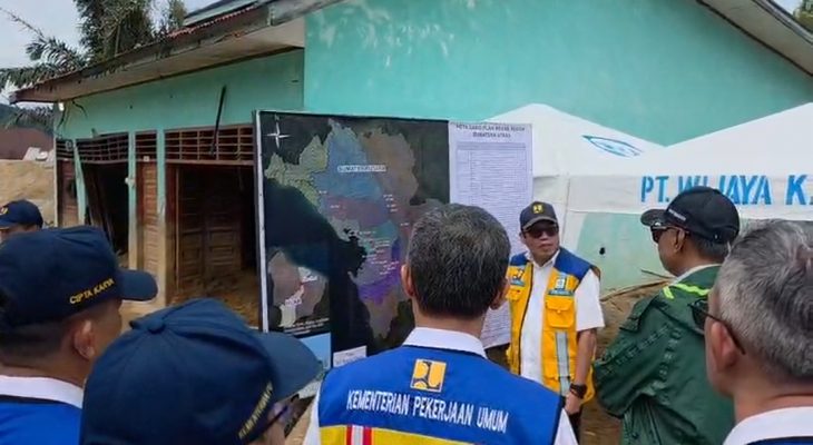 BBWS Sumatera II Tinjau Pekerjaan Normalisasi Sungai di Kecamatan Tukka