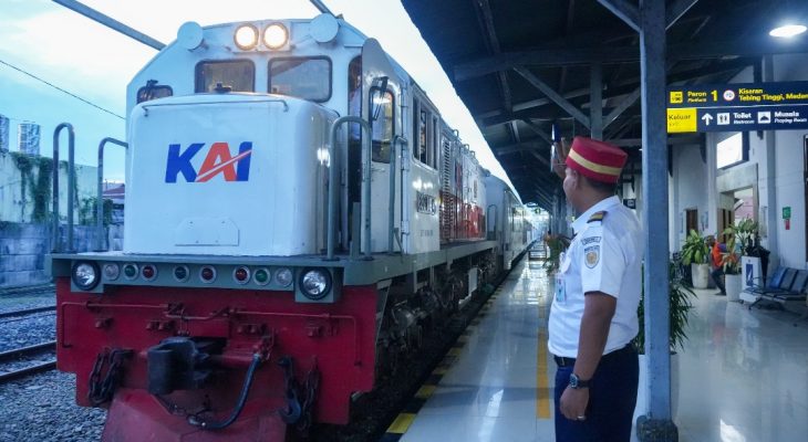 PT Kereta Api Indonesia Divre I Sumut Catat 44.752 Tiket Angkutan Lebaran 2026 Terjual, KA Putri Deli Ludes di Tanggal Favorit