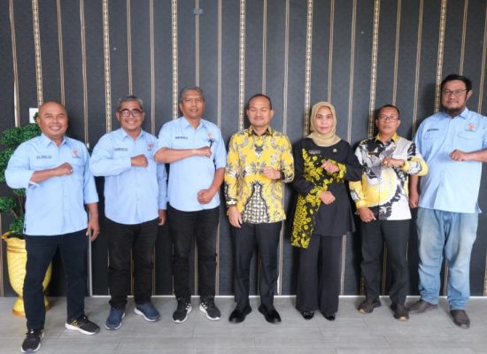 Mahyaruddin Salim Terima Audiensi KONI Kota Tanjungbalai, Bahas Penambahan Anggaran Porprovsu 2026