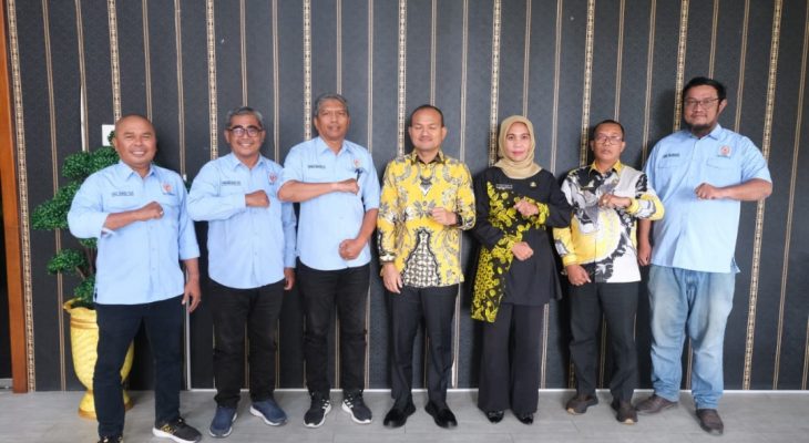 Mahyaruddin Salim Terima Audiensi KONI Kota Tanjungbalai, Bahas Penambahan Anggaran Porprovsu 2026