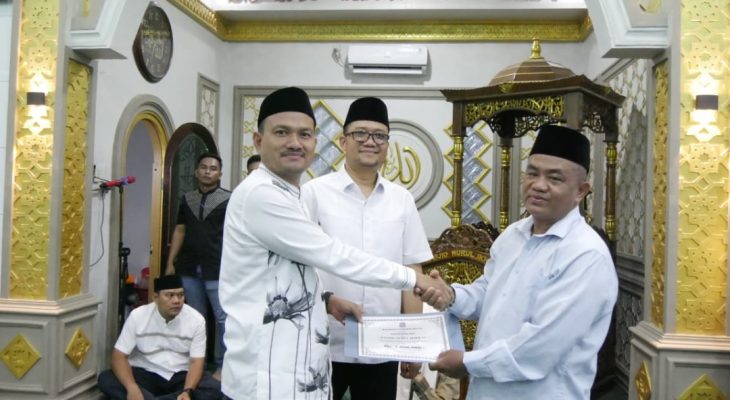 Safari Ramadan di Masjid Nurul Ikhwan, Wali Kota Mahyaruddin Salim Ajak Warga Perkuat Ketakwaan dan Dukung Penataan Kota