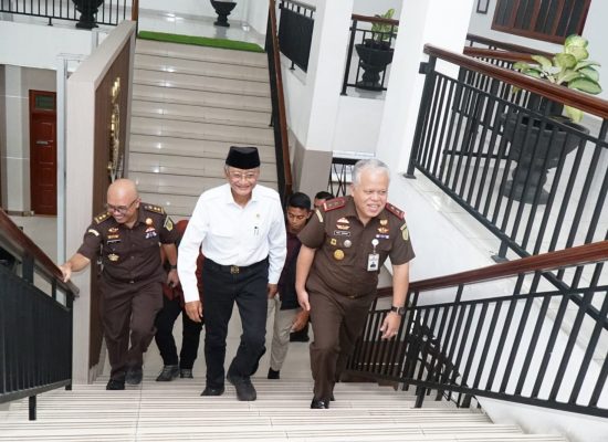 Menteri PU Doddy Hanggodo Kunjungi Kejati Sumut, Perkuat Sinergi Pengawalan Rehabilitasi Pascabencana