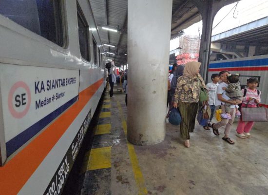 KAI Divre I Sumut Buka Akses Pintu Bawah Stasiun Medan dari Arah Lapangan Merdeka Jelang Lebaran