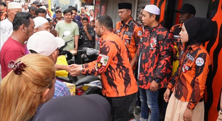 PAC Pemuda Pancasila Medan Polonia Bagikan 1.000 Paket Idulfitri untuk Kader dan Warga