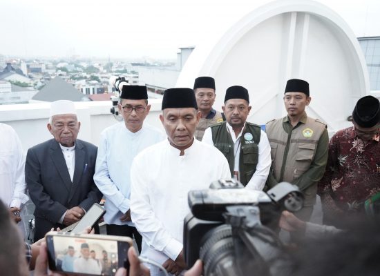 Tim Hisab Rukyat Sumut Gelar Pemantauan Hilal, Hasilnya Jadi Rekomendasi Penetapan Idulfitri 1447 H