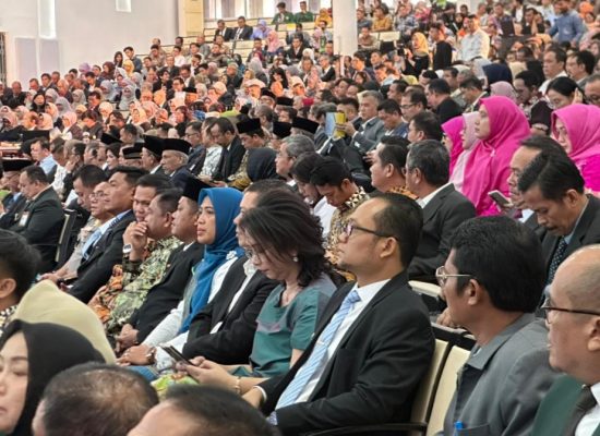 Muhammad Fadly Abdina Hadiri Pelantikan Rektor Universitas Sumatera Utara Periode 2026–2031