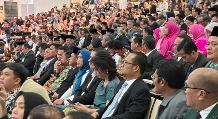 Muhammad Fadly Abdina Hadiri Pelantikan Rektor Universitas Sumatera Utara Periode 2026–2031