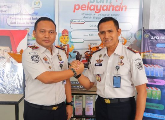 Rutan Labuhan Deli Resmikan Gerai UMKM Warga Binaan di Kantor Imigrasi Belawan