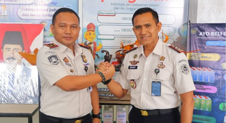 Rutan Labuhan Deli Resmikan Gerai UMKM Warga Binaan di Kantor Imigrasi Belawan