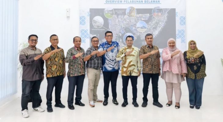 EGM Pelindo Regional 1 Belawan Terima Kunjungan Dirut Perumda, Perkuat Sinergi Antar-Instansi