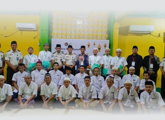Rutan Labuhan Deli Gelar Pesantren Kilat Ramadan bagi Warga Binaan