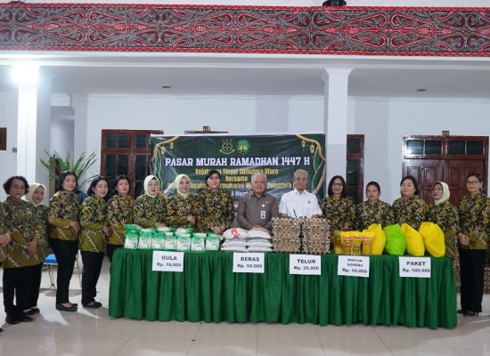 Kejati Sumut dan IAD Gelar Pasar Murah Ramadan di Medan, Bantu Stabilkan Harga Pangan
