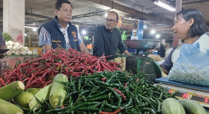 Polda Sumut Sidak Pasar Tradisional di Medan, Pastikan Harga dan Stok Bapokting Aman Selama Ramadan