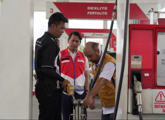 Pertamina Patra Niaga dan BSML Cek Takaran BBM serta LPG di Sumut Jelang Ramadan