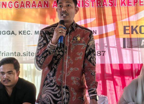 Anggota DPRD Medan Eko Afrianta Sitepu Sosialisasikan Perda Administrasi Kependudukan kepada Warga