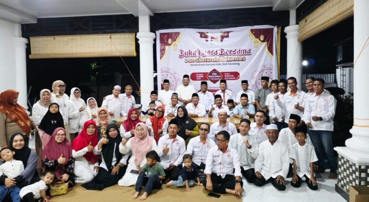 Ikanas Deli Serdang Gelar Silaturahmi dan Buka Puasa Bersama, Perkuat Konsolidasi Keluarga Besar Nasution