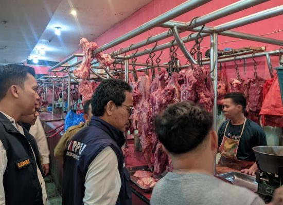 KPPU Sidak Pasar Tradisional di Medan, Pastikan Stok Bahan Pokok Aman Selama Ramadan