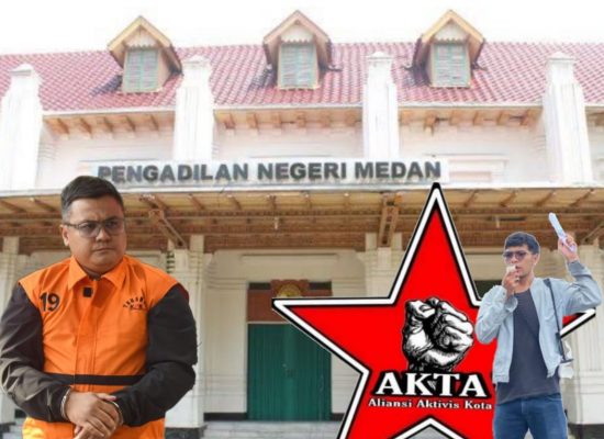 AKTA Nilai Tuntutan 5,5 Tahun terhadap Eks Kadis PUPR Sumut Tak Sebanding dengan Kerugian Negara Rp231,8 Miliar