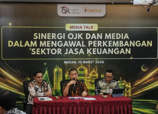 OJK: Literasi Keuangan Tinggi, Namun Inklusi Keuangan Syariah di Sumut Masih Rendah