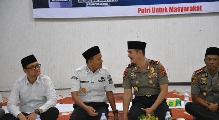 Safari Ramadhan Polda Sumut di Tanjungbalai, Wakapolda Ajak Perkuat Ukhuwah dan Jaga Kondusivitas