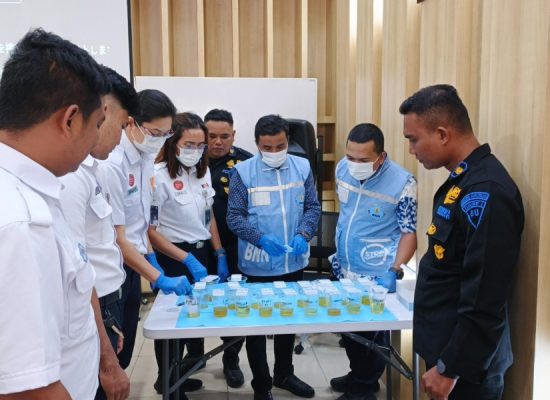 KAI Divre I Sumut Periksa NAPZA Pekerja Operasional Jelang Angkutan Lebaran 2026