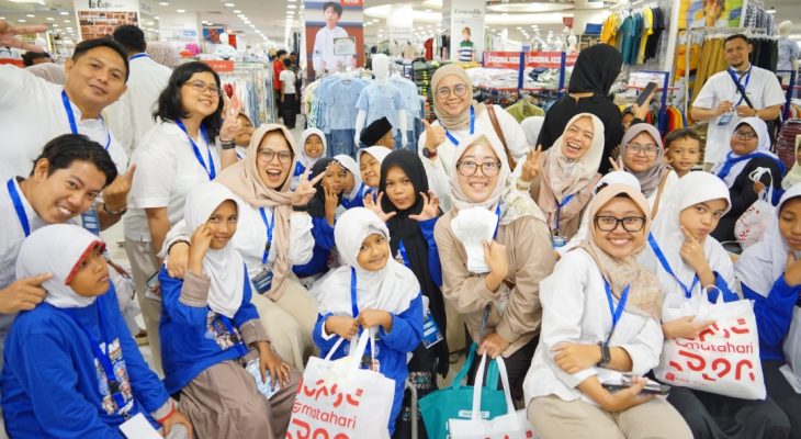 Pertamina Patra Niaga Sumbagut Gelar SEBARAN 5.0, Ajak Anak Yatim Pilih Baju Lebaran