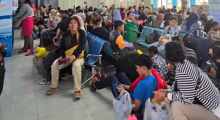 Arus Mudik di Terminal Bandar Deli Belawan Capai 13.084 Penumpang Hingga H-6 Lebaran