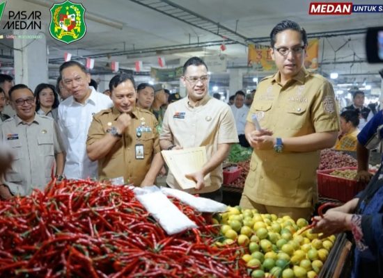 Wali Kota Medan Pastikan Pasokan dan Harga Bapok Stabil Jelang Idulfitri