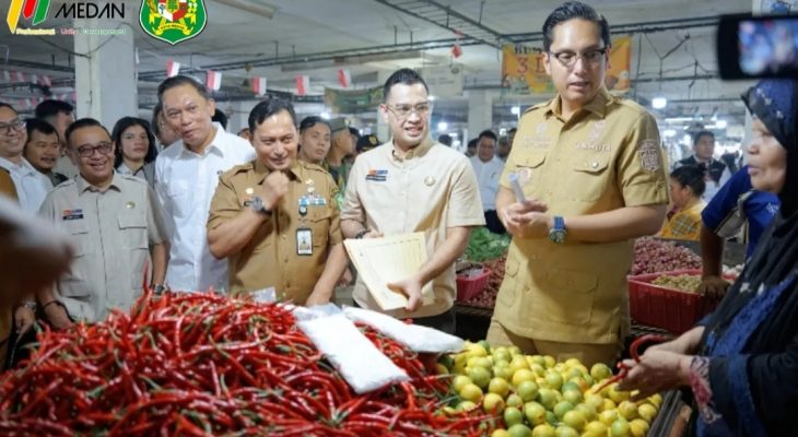 Wali Kota Medan Pastikan Pasokan dan Harga Bapok Stabil Jelang Idulfitri