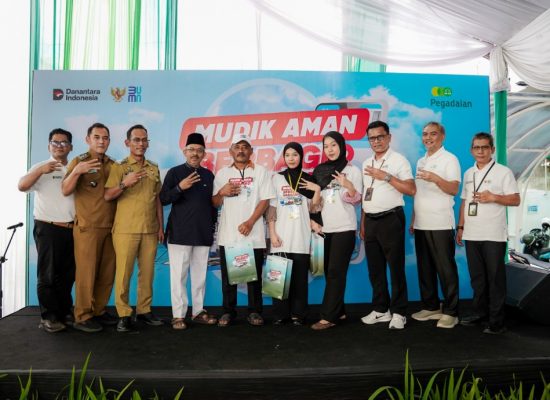 Pegadaian Medan Berangkatkan 250 Pemudik Gratis Jelang Idulfitri