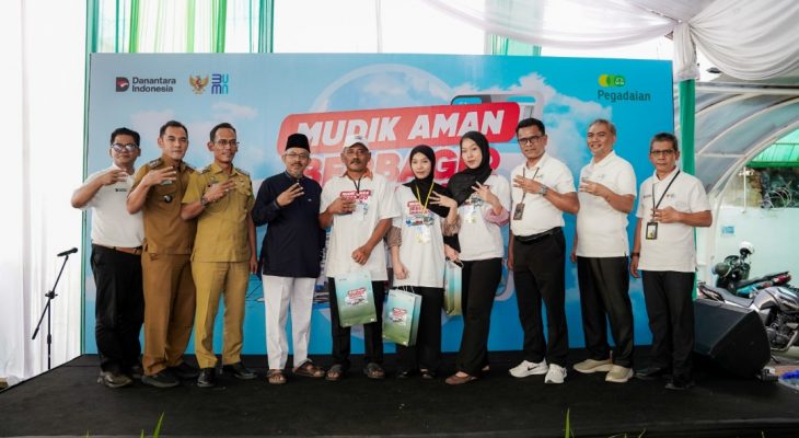 Pegadaian Medan Berangkatkan 250 Pemudik Gratis Jelang Idulfitri