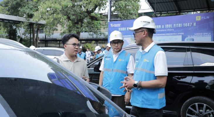PLN UID Sumut Siapkan 113 SPKLU untuk Mudik Lebaran 2026, Hadirkan Ultra Fast Charging di Titik Strategis