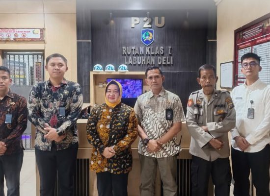 Dirkeswat Tinjau Layanan Kesehatan dan Dapur Rutan Labuhan Deli, Tekankan Peningkatan Kualitas Pelayanan Warga Binaan