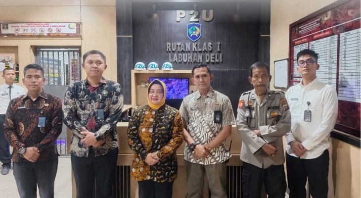 Dirkeswat Tinjau Layanan Kesehatan dan Dapur Rutan Labuhan Deli, Tekankan Peningkatan Kualitas Pelayanan Warga Binaan