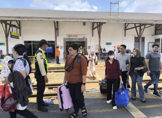 Ketepatan Waktu Nyaris Sempurna, KAI Sumut Layani 105.990 Penumpang Selama Lebaran 2026
