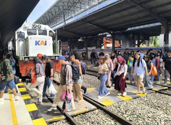 Arus Balik Lebaran, 11.732 Penumpang Tiba di Stasiun Medan dalam Tiga Hari