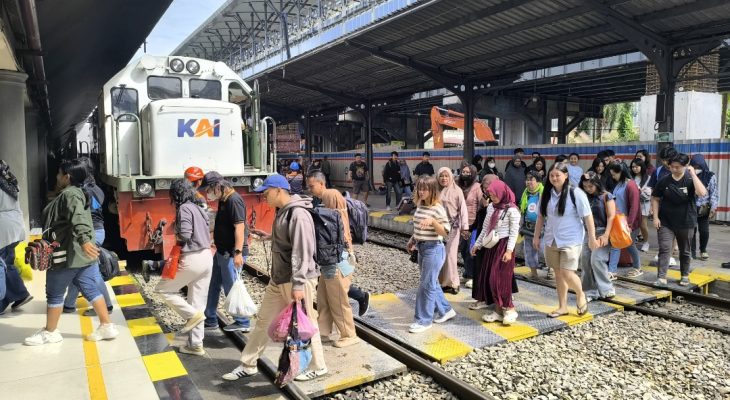 Arus Balik Lebaran, 11.732 Penumpang Tiba di Stasiun Medan dalam Tiga Hari