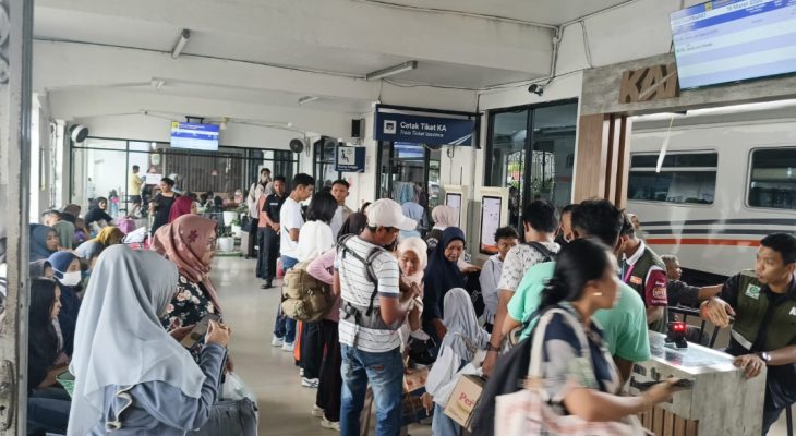 Arus Balik Lebaran 2026, Penumpang Kereta di Sumut Lampaui Puncak Mudik