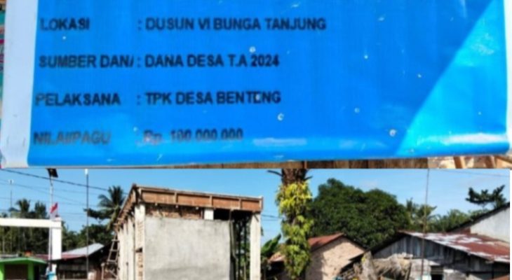 Diduga Berdiri di Atas Aliran Sungai, Pembangunan Ruko UMKM di Batu Bara Diminta Diusut