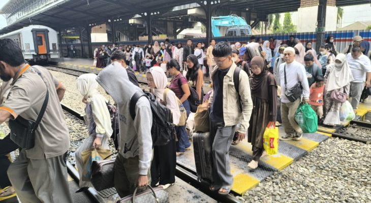 Arus Balik Lebaran 2026, Penumpang Kereta Api di Sumut Membludak, 10.484 Tiket Terjual
