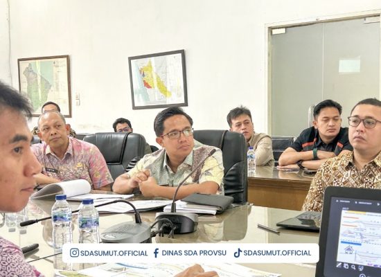Pemprov Sumut Perkuat Sinergi Penanganan Pascabencana, Fokus Percepatan Rehabilitasi Infrastruktur Air