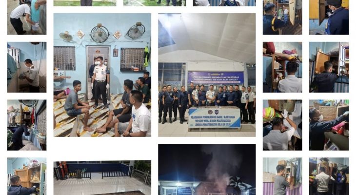 Razia Mendadak di Lapas Binjai, Petugas Sita Sajam Rakitan hingga Kabel, Nihil Narkoba dan HP