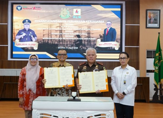 Kejati Sumut dan PLN UIP3BS Jalin Kerja Sama Penanganan Hukum Perdata dan TUN