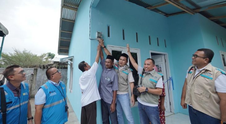 YBM PLN Sumut Bedah Rumah dan Berdayakan Ekonomi Warga di Langkat