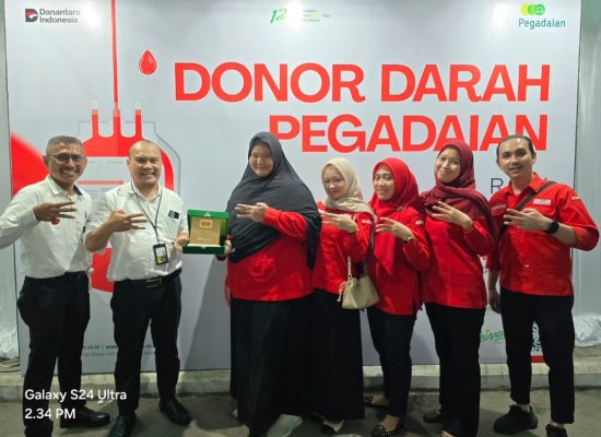 Pegadaian Kanwil I Medan Gelar Donor Darah Sambut HUT ke-125, Libatkan Karyawan hingga Masyarakat Umum